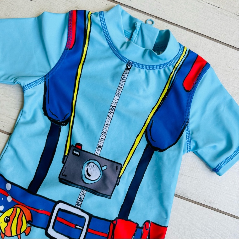 Matalan Camera ๐ธ Rashguard Size 12-18 - Picture 3 of 6